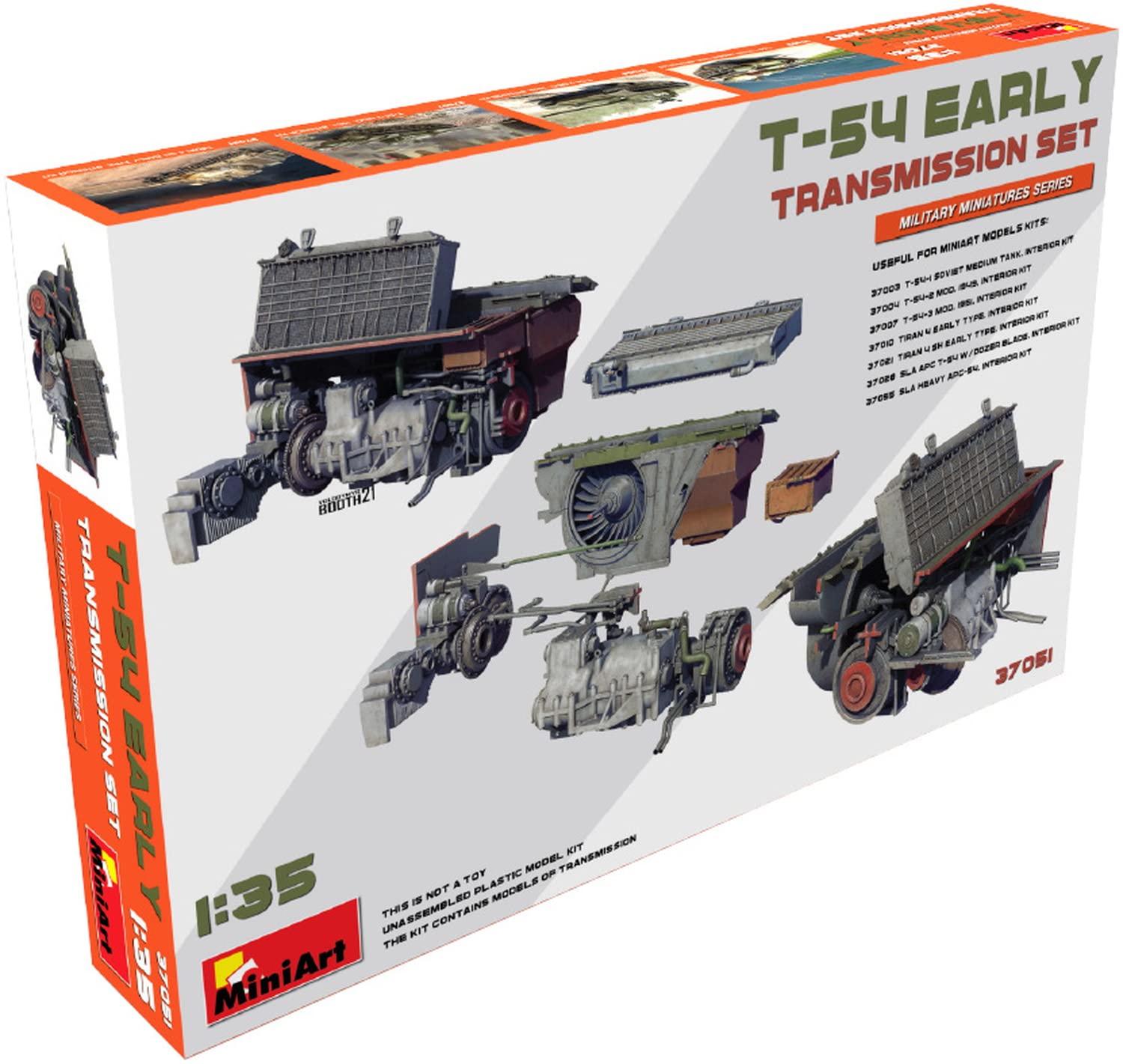 Miniart MIN37051 Plastikmodellbausatz, verschieden