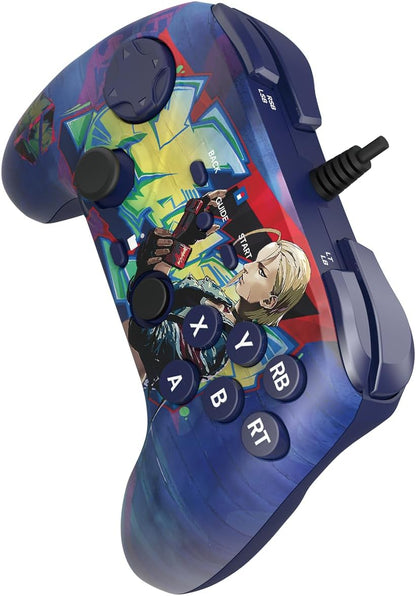 HORI Fighting Commander OCTA (Street Fighter 6 Cammy Edition) for Windows PC - Tournament Grade Wired Fightpad Officially Licensed by Capcom