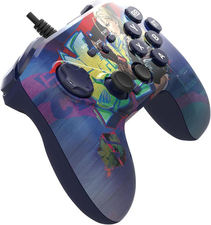 HORI Fighting Commander OCTA (Street Fighter 6 Cammy Edition) for Windows PC - Tournament Grade Wired Fightpad Officially Licensed by Capcom