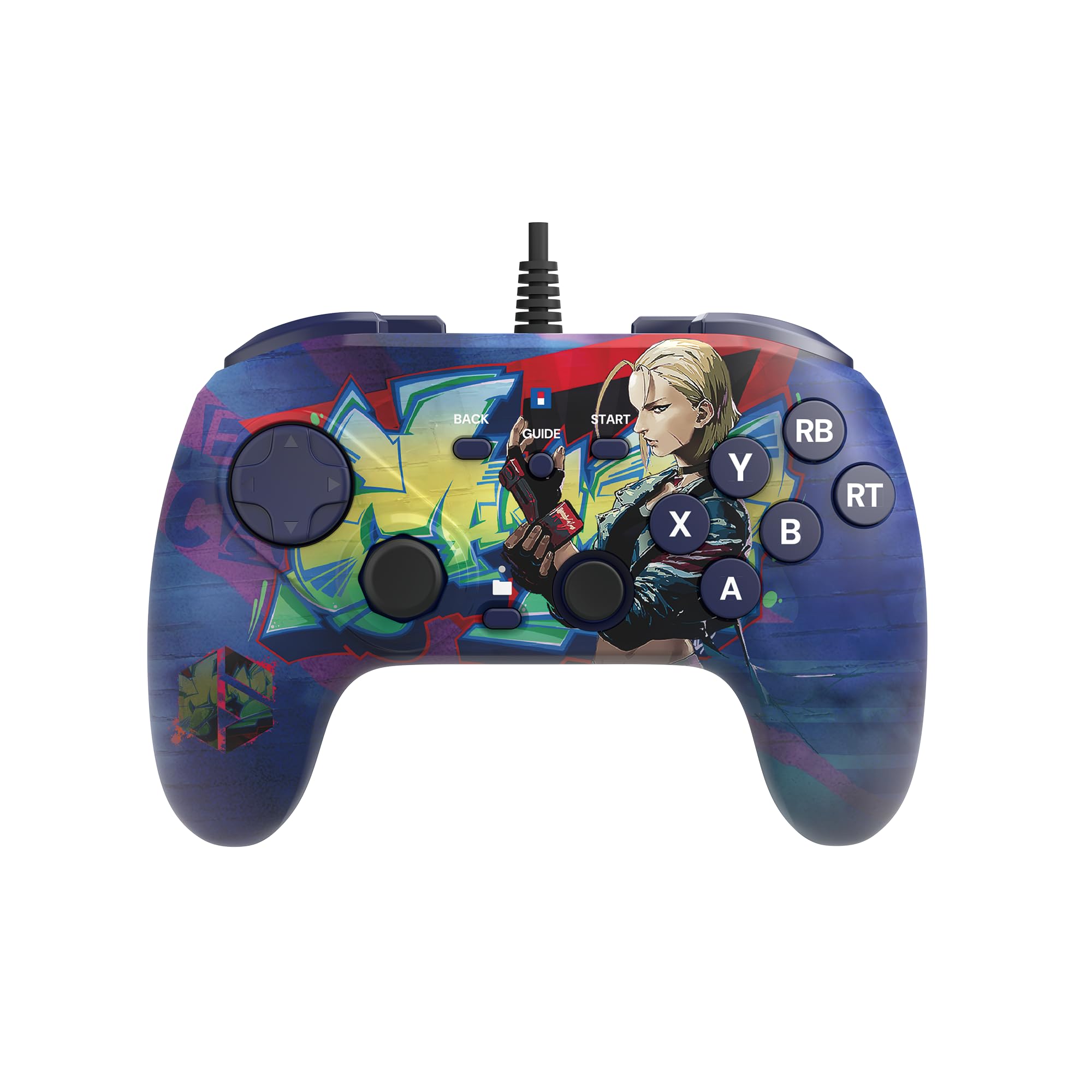 HORI Fighting Commander OCTA (Street Fighter 6 Cammy Edition) voor Windows PC - bekabelde controller in toernooikwaliteit - officieel gelicentieerd door Capcom, HORI Fighting Commander OCTA (Street Fighter 6 Cammy Edition) for Windows PC - Tournament Grad