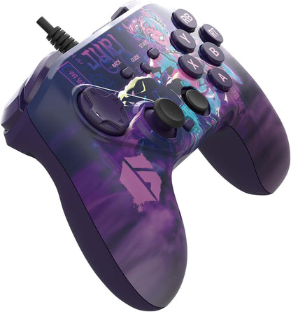 HORI Fighting Commander OCTA (Street Fighter 6 Juri Edition) for Windows PC - Tournament Grade Wired Fightpad Officially Licensed by Capcom