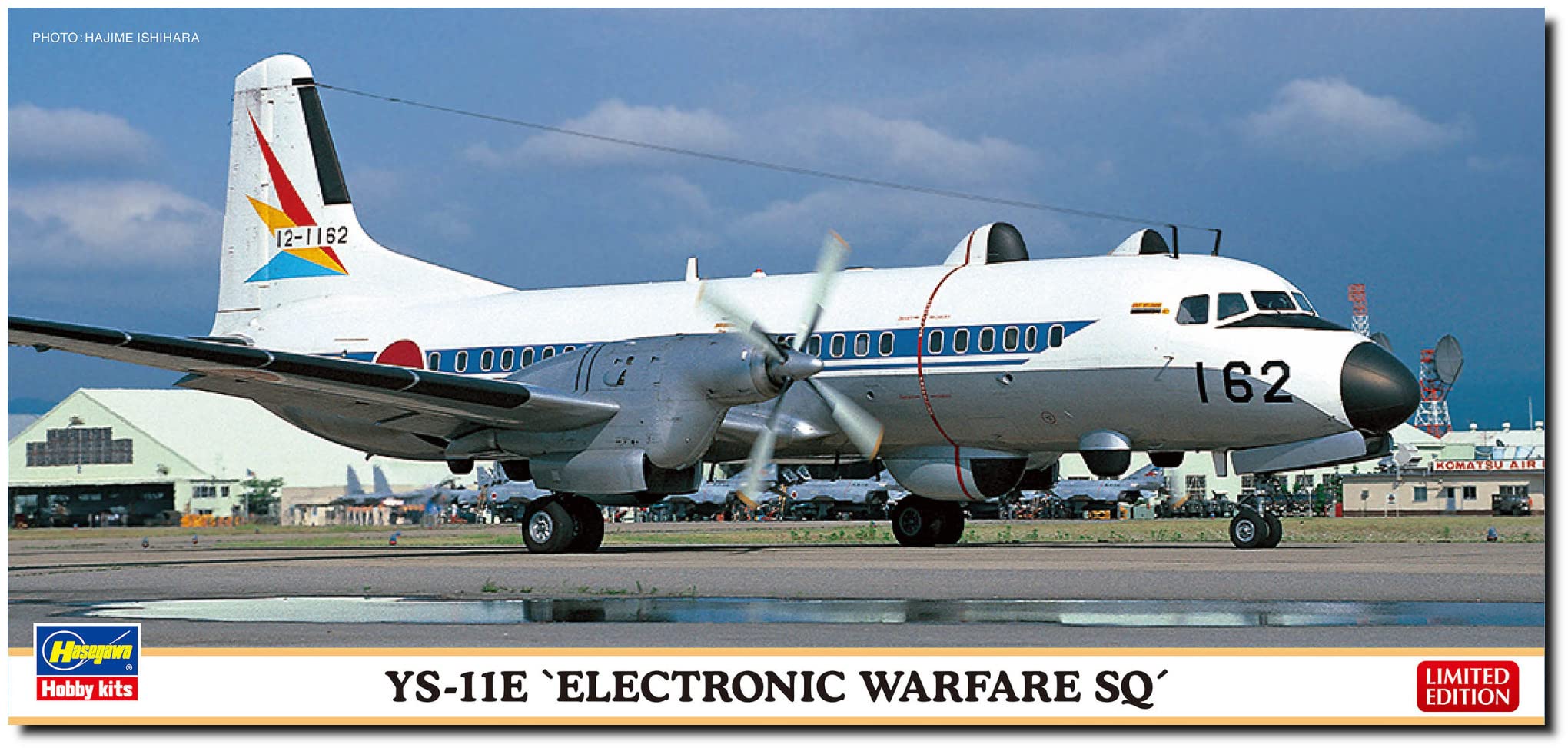 Hasegawa 10854 1/144 YS-11E Electronic Warfare Sq Modellbausatz, Mehrfarbig