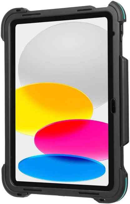 Targus SafePort Rugged Max Case for iPad 10.9" | Heavy-Duty, Shock-Absorbing, Water-Resistant Tablet Case with Stand & Drop Protection, Durable & Travel-Ready