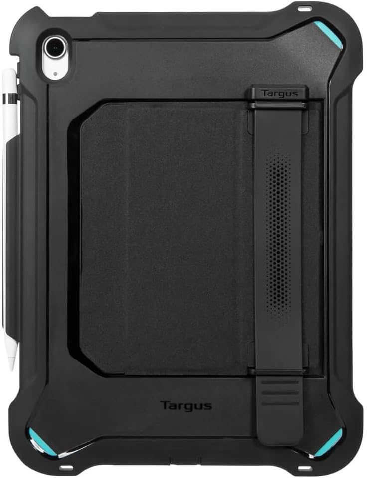 Targus SafePort Rugged Max Case for iPad 10.9" | Heavy-Duty, Shock-Absorbing, Water-Resistant Tablet Case with Stand & Drop Protection, Durable & Travel-Ready