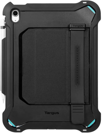 Targus SafePort Rugged Max Case for iPad 10.9" | Heavy-Duty, Shock-Absorbing, Water-Resistant Tablet Case with Stand & Drop Protection, Durable & Travel-Ready
