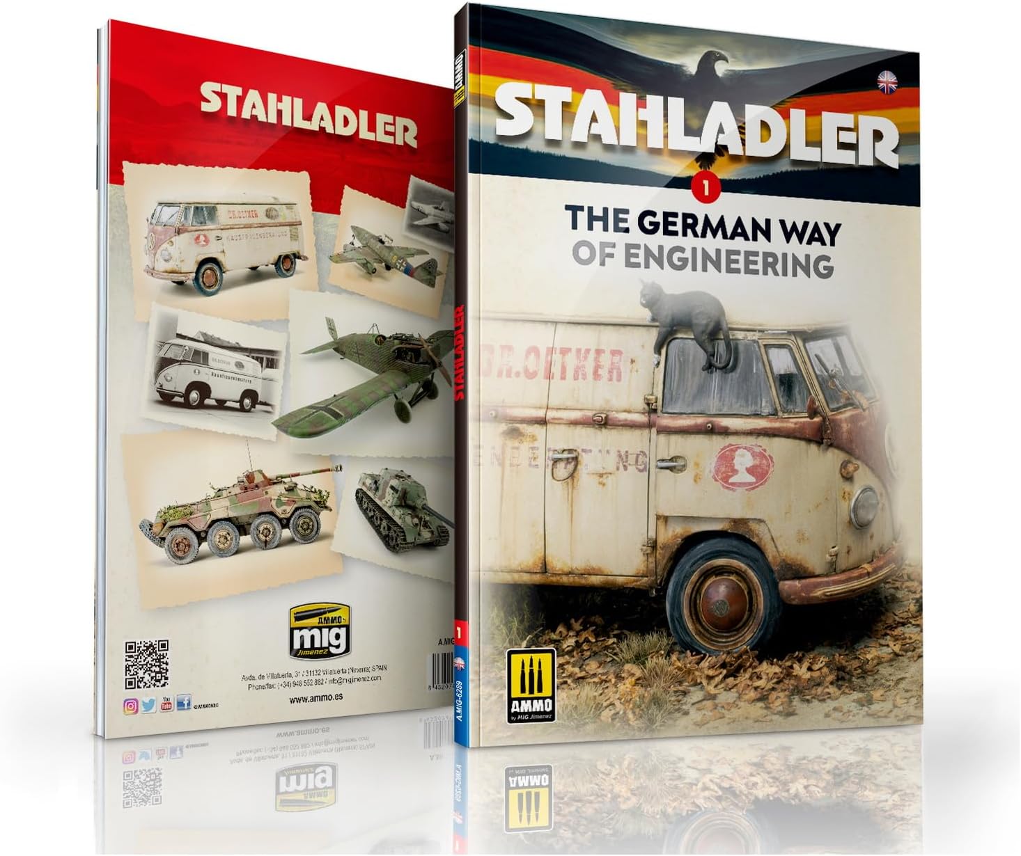 Mig Jimenez Ammo BOOK STAHLADLER The GERMAN WAY of ENGINEERING ENG.