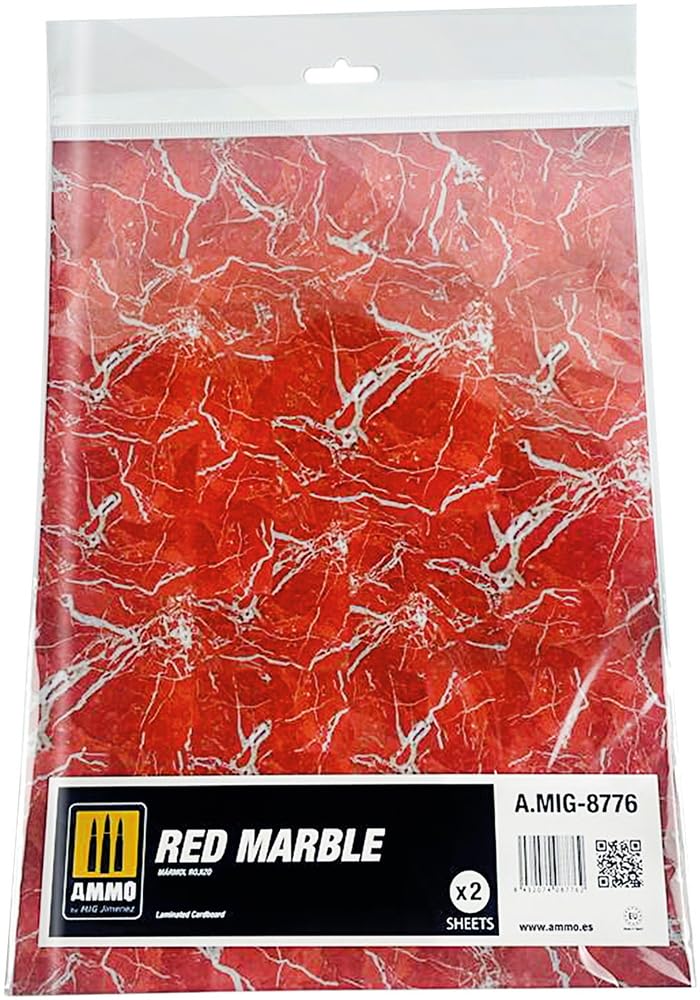 Red Marble - Sheet (Blatt