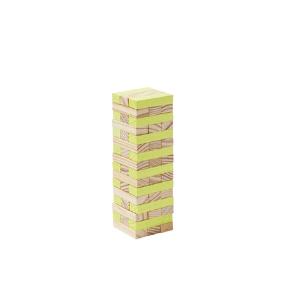 SUNNYLIFE S2WTTOXX Travel Jumbling Tower Lime, Multi
