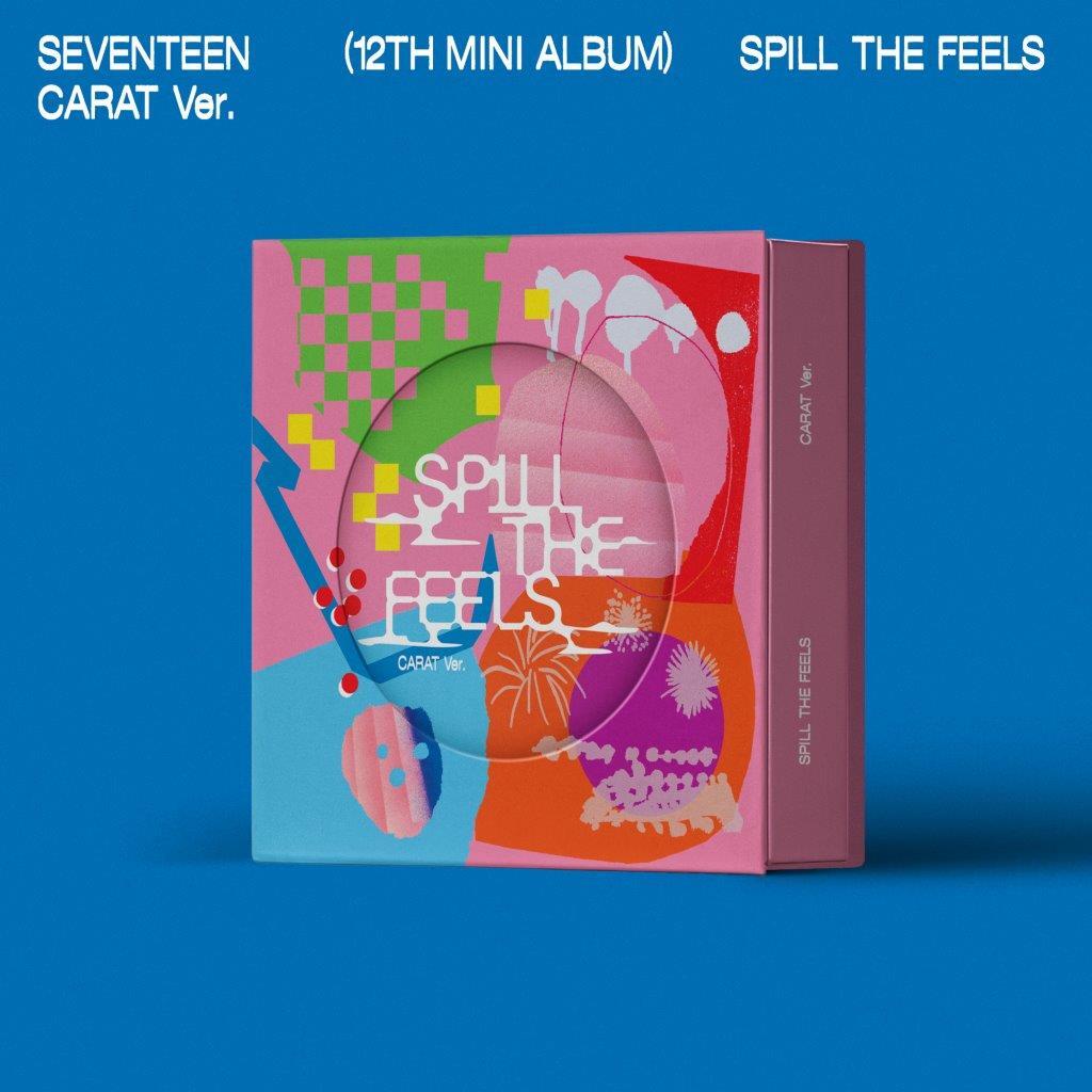 SEVENTEEN 12th Mini Album 'SPILL the FEELS' (CARAT Ver.)