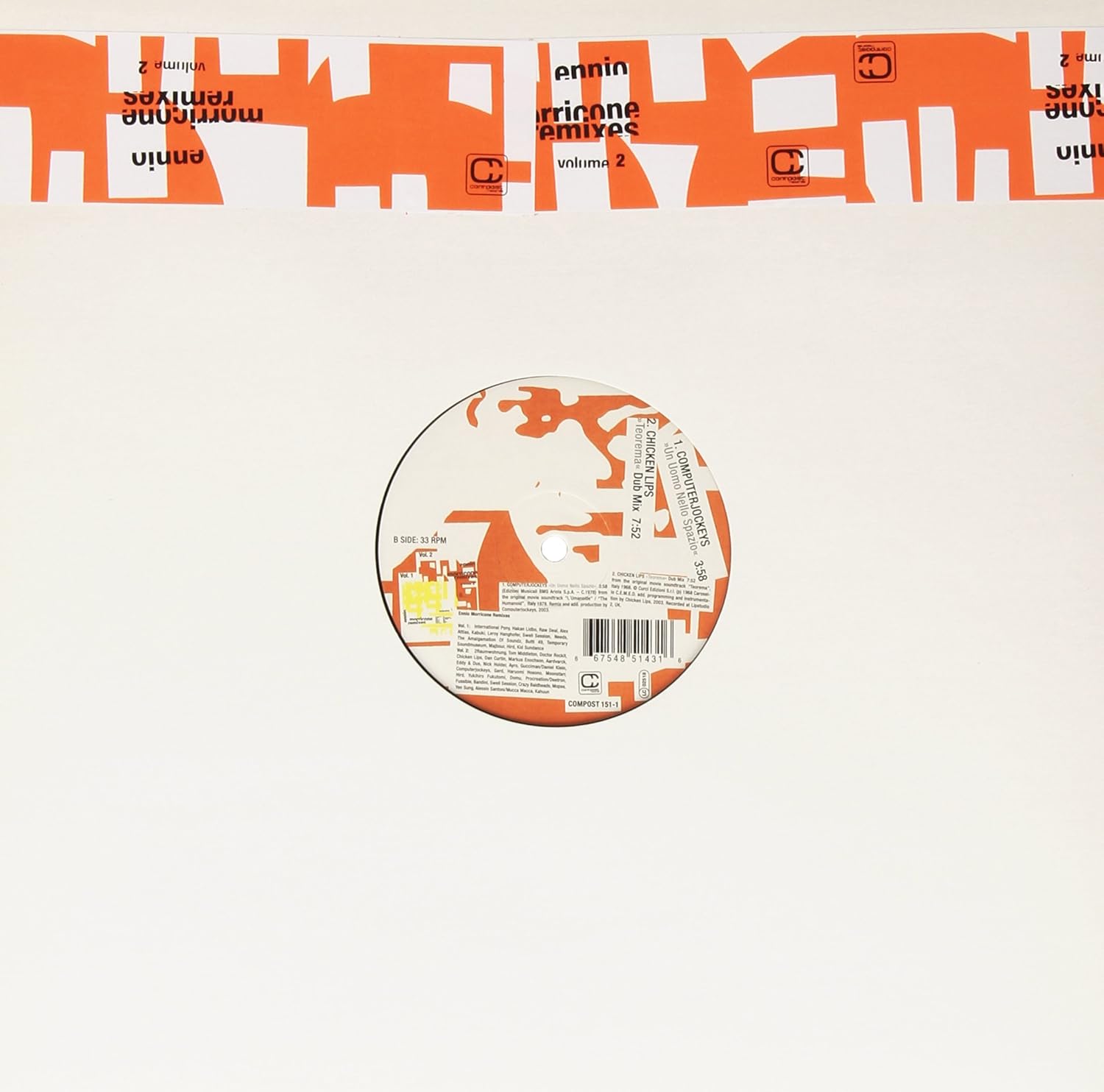 Ennio Morricone Remixes Vol.2 Ep