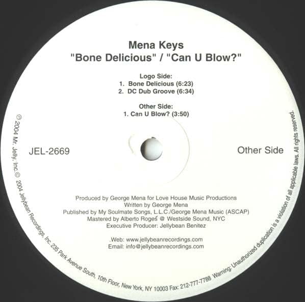 MENA KEYS / BONE DELICIOUS