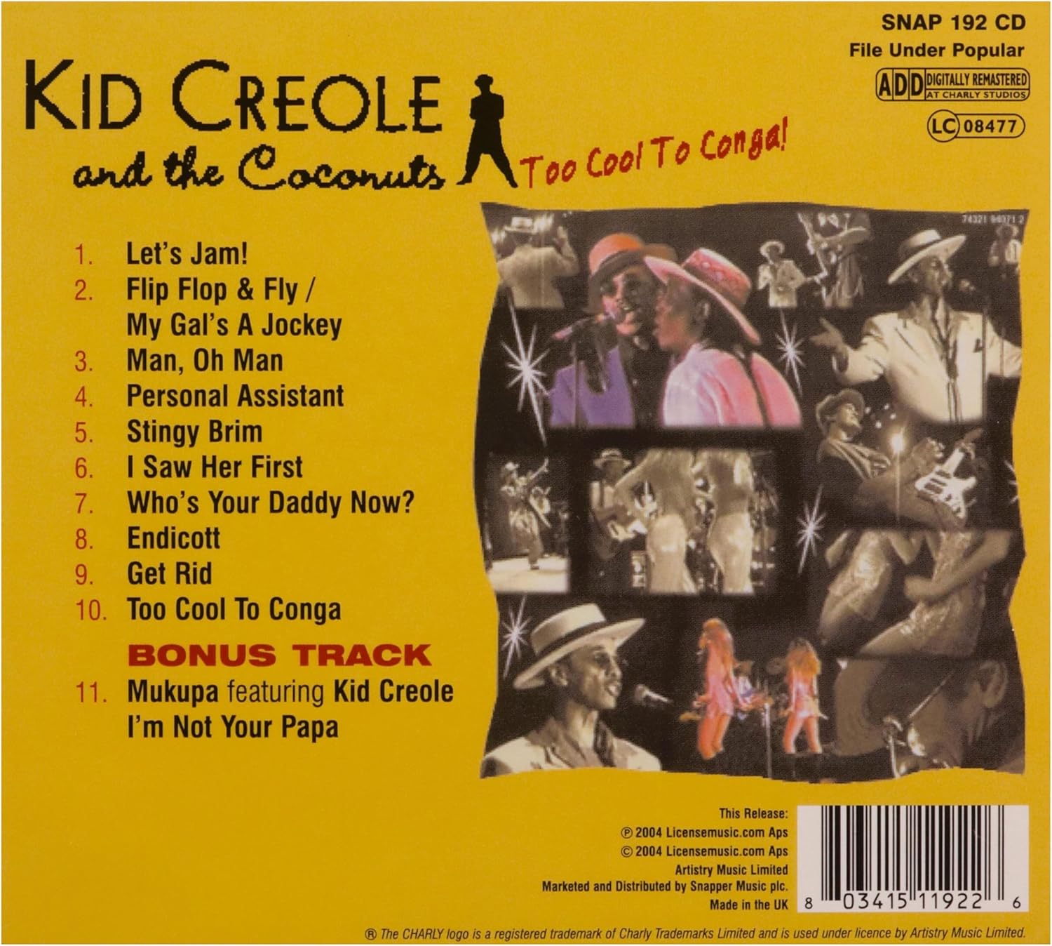 Too Cool to Conga