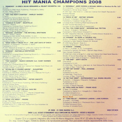 Hit Mania Champions 2008