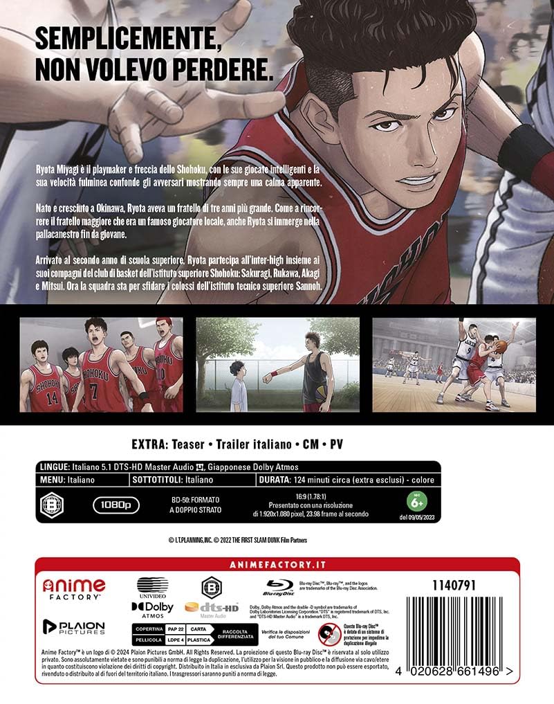 The First Slam Dunk (Blu-ray + card