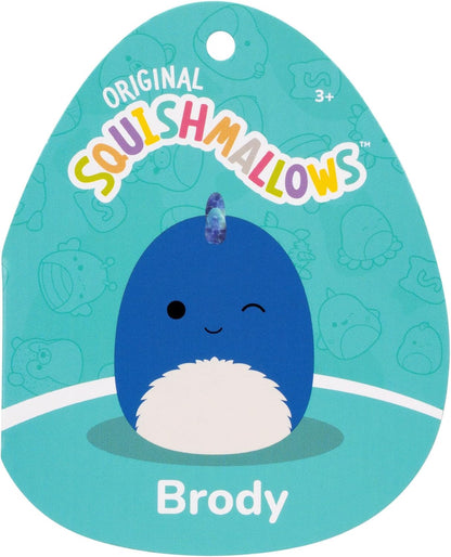 Squishmallows Pluschfigur Winking Dark Blue Dino w