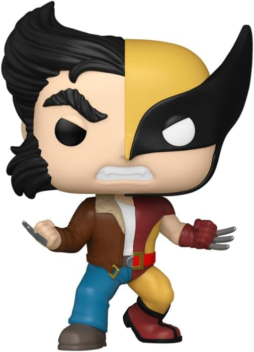 Funko Pop! Marvel: Split - Wolverine/Logan - Marvel Comics - Collectable Vinyl Figure - Gift Idea - Official Merchandise - Toys for Kids & Adults - Comic Books Fans - Model Figure for Collectors