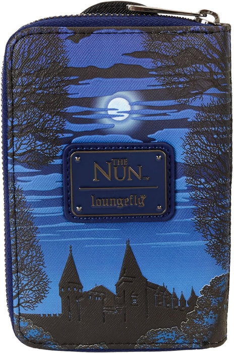 Loungefly WB The Nun Cosplay Zip Around Wallet, Black, M, Wallets