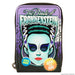 Loungefly Universal Monsters Bride Of Frankenstein Neon Mask Wallet, Purple, S, Wallets