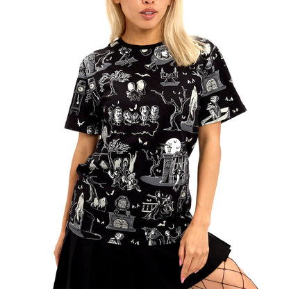 Loungefly Disney Haunted Mansion Unisex Tee