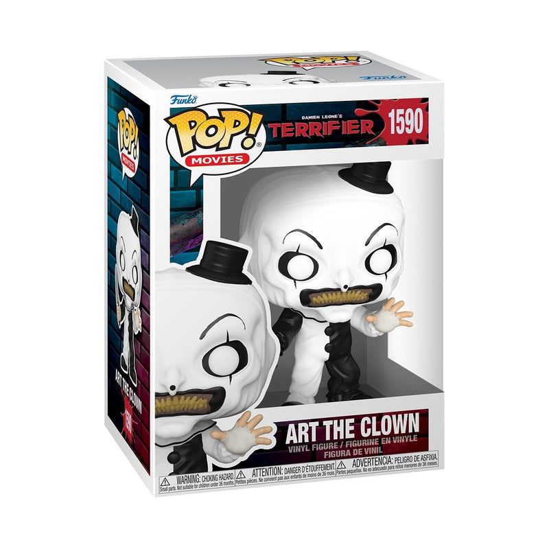 Funko Pop! Movies: Terrifier - Art the Clown - Collectable Vinyl Figure - Gift Idea - Official Merchandise - Toys for Kids & Adults - Movies Fans - Model Figure for Collectors and Display