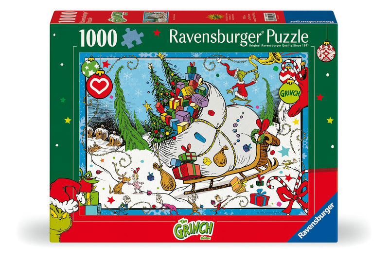 Ravensburger The Grinch 1000 Piece Christmas Jigsaw Puzzles for Adults and Kids Age 12 Years +