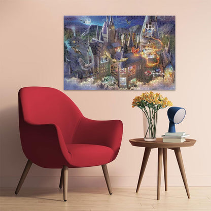 Ravensburger 17561 Harry Potter Hogwarts Castle 3000 Piece Jigsaw Puzzles for Adults and Kids Age 12 Years Up, Multicolour, One Size