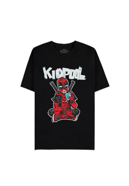 Marvel Herren Deadpool-Kidpool Got The Juice-Men's Short Sleeved T-Shirt M Blacks