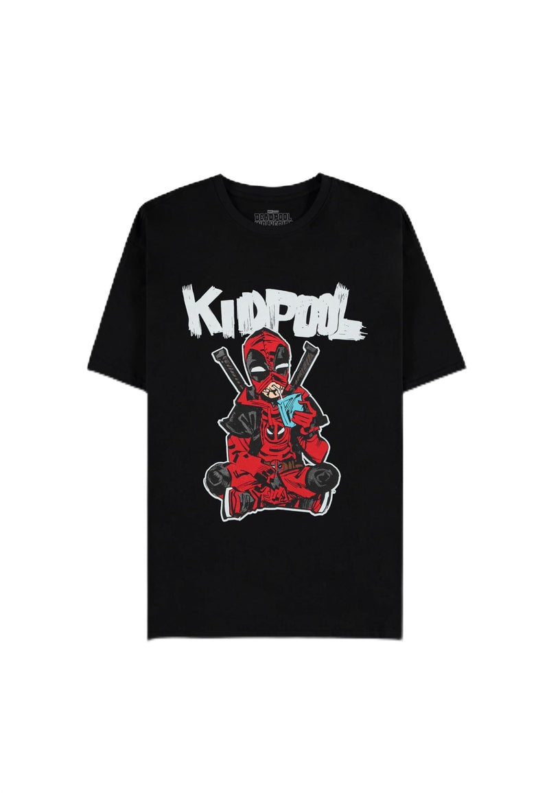 Marvel Herren Deadpool-Kidpool Got The Juice-Men's Short Sleeved T-Shirt M Blacks