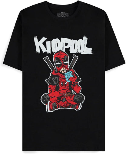 Marvel Herren Deadpool-Kidpool Got The Juice-Men's Short Sleeved T-Shirt M Blacks