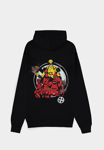 Deadpool - Family Portrait - Men's Zipper Hoodie L Black