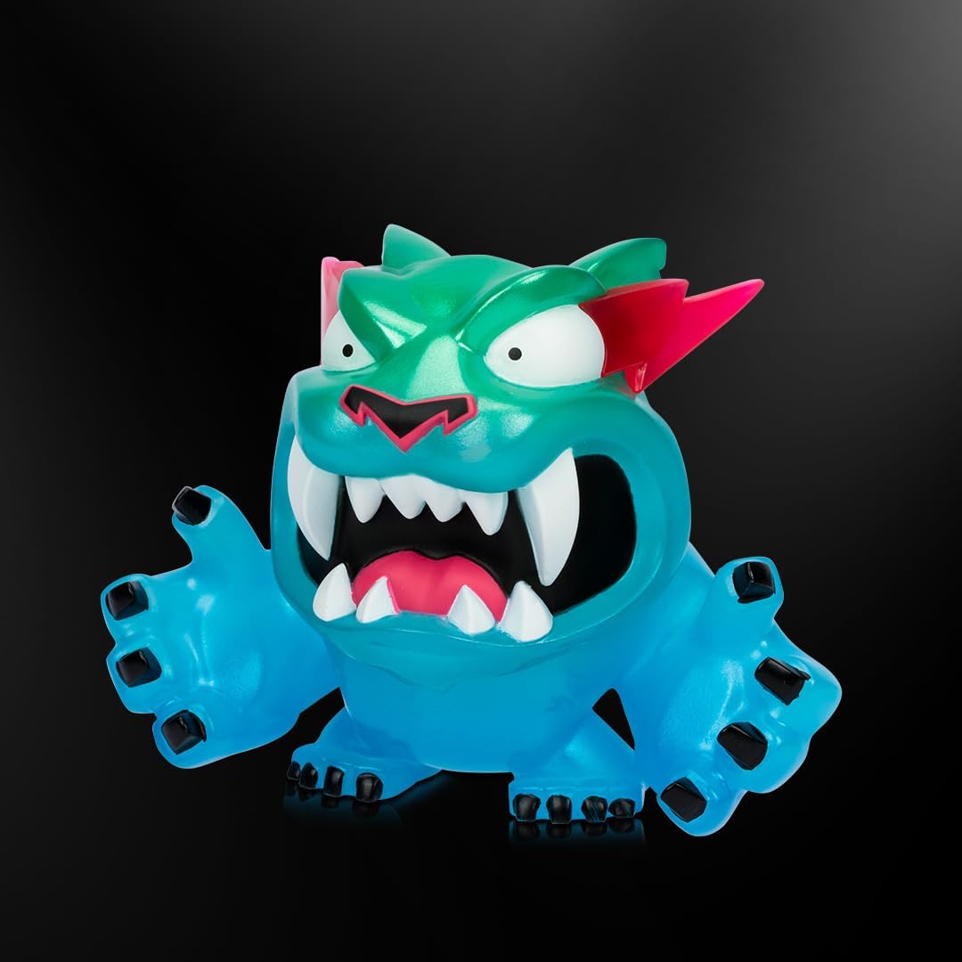 MrBeast Lab Figurines de Collection en Vinyle, 8,8 cm de Haut, emballées dans Une boîte de présentation Haut de Gamme. 4 à Collectionner, panthère Classique, Hyper panthère, panthère Lumineuse