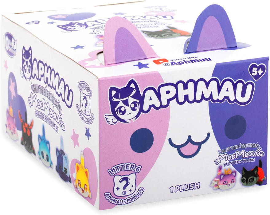 Aphmau 6” MeeMeow Mystery Plush – Series 6; YouTube Gaming Channel, Blind Box, 1 of 8 Possible, Friends MeeMeows, Official Merch, STYLES MAY VARY
