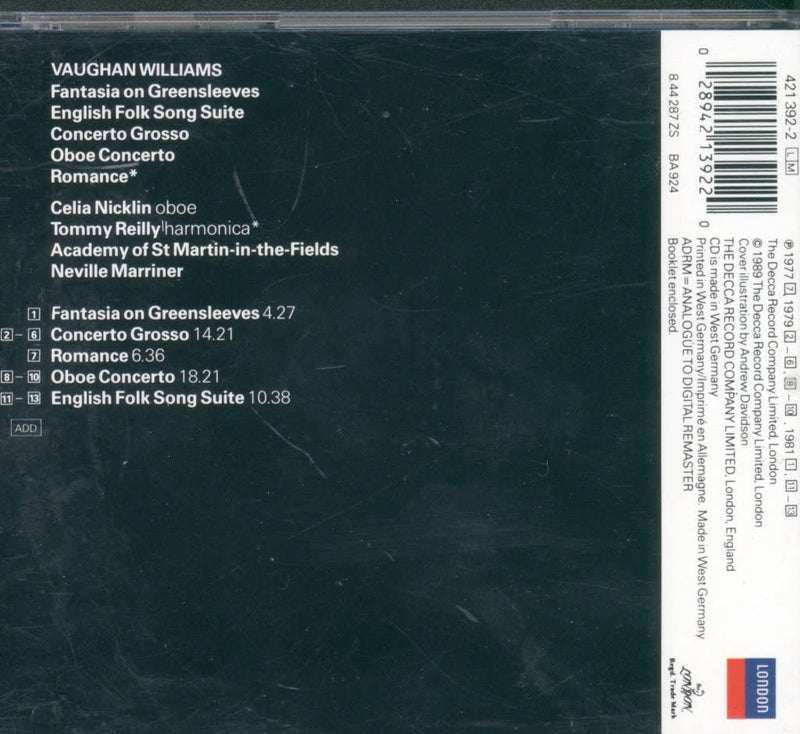 Vaughan Williams - Fantasia on Greensleeves/ English Folk Song Suite