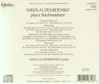 Demidenko Plays Rachmaninov