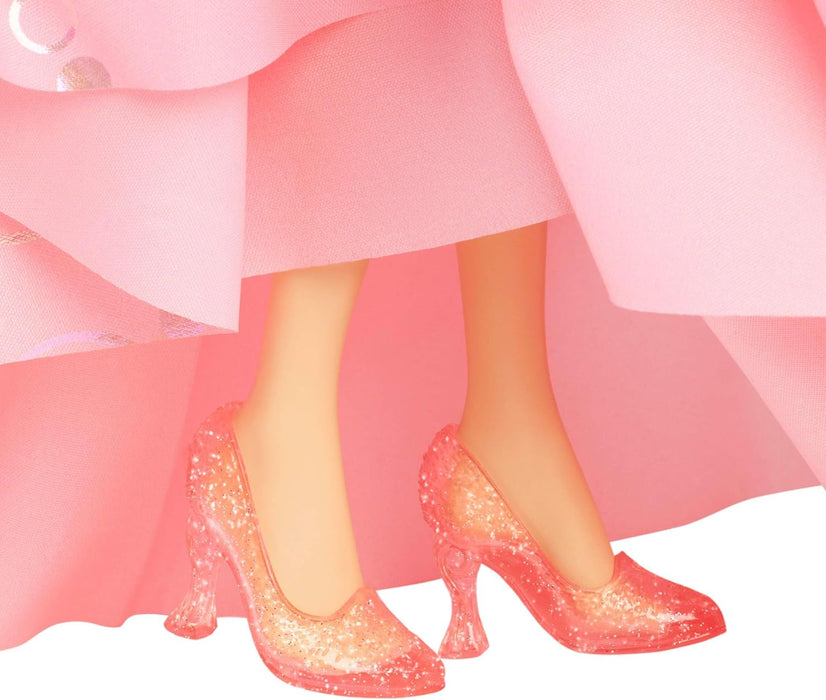 Mattel Wicked, Deluxe Glinda Fashion Doll & Accessories Including Crown & Scepter, Movie-Inspired Look with Posability, HXY37