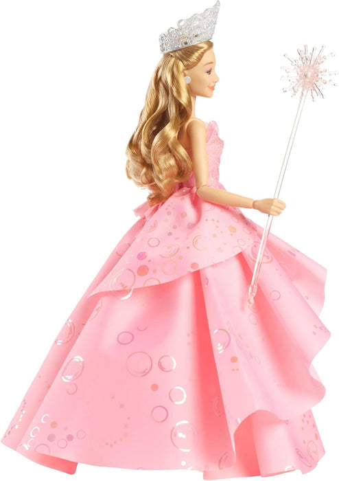 Mattel Wicked, Deluxe Glinda Fashion Doll & Accessories Including Crown & Scepter, Movie-Inspired Look with Posability, HXY37