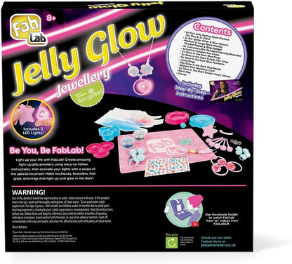 FabLab 24721 Jelly Glow Jewellery, multicolore