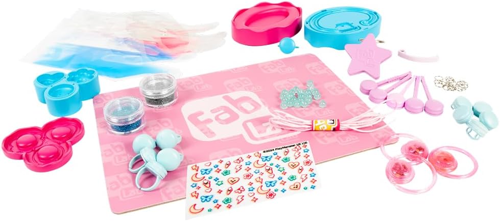 FabLab 24721 Jelly Glow Jewellery, multicolore