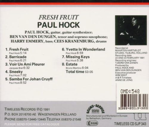 Paul Hock - Fresh Fruit