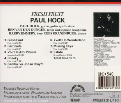 Paul Hock - Fresh Fruit