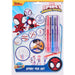 Disney - Spidey e i suoi super amici - Set di penne spray A4 Enveloppe - Matite da colorare per bambini - Set da colorare con matite colorate e pagine da colorare (SP23363