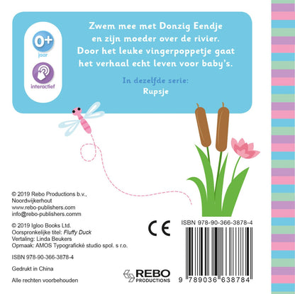 Donzig Eendje: Met grappig vingerpopje