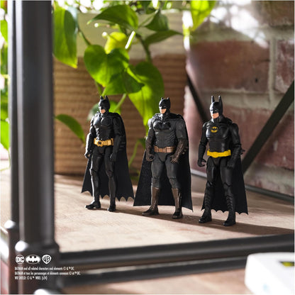 DC Batman 85th Anniversary - 3 Batman-actiefiguren van 10 cm - Batman Returns, The Dark Knight en Batman vs Superman - Limited Edition
