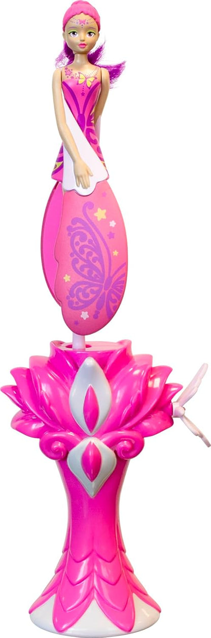 Lansay SKY DANCERS - Pretty Poppy â€“ magische vliegende pop voor kinderen vanaf 6 jaar â€“ fee die vliegt met een werper â€“ verras je kinderen â€“ werkt zonder batterij â€“ cadeau-idee Lansay