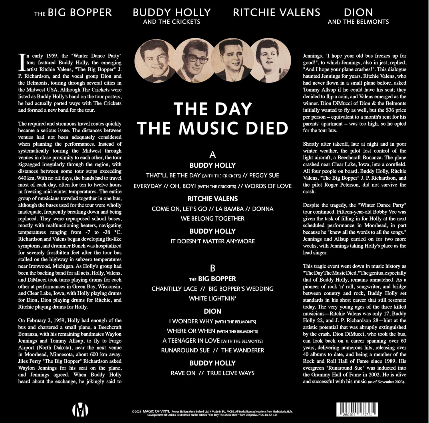 The Day The Music Died - Limitiert r. Color in
