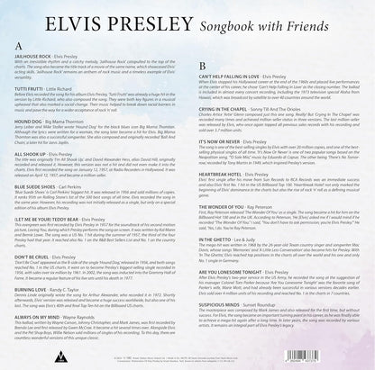 Elvis Presley - Songbook with Friends r. Color in Color - Swirl