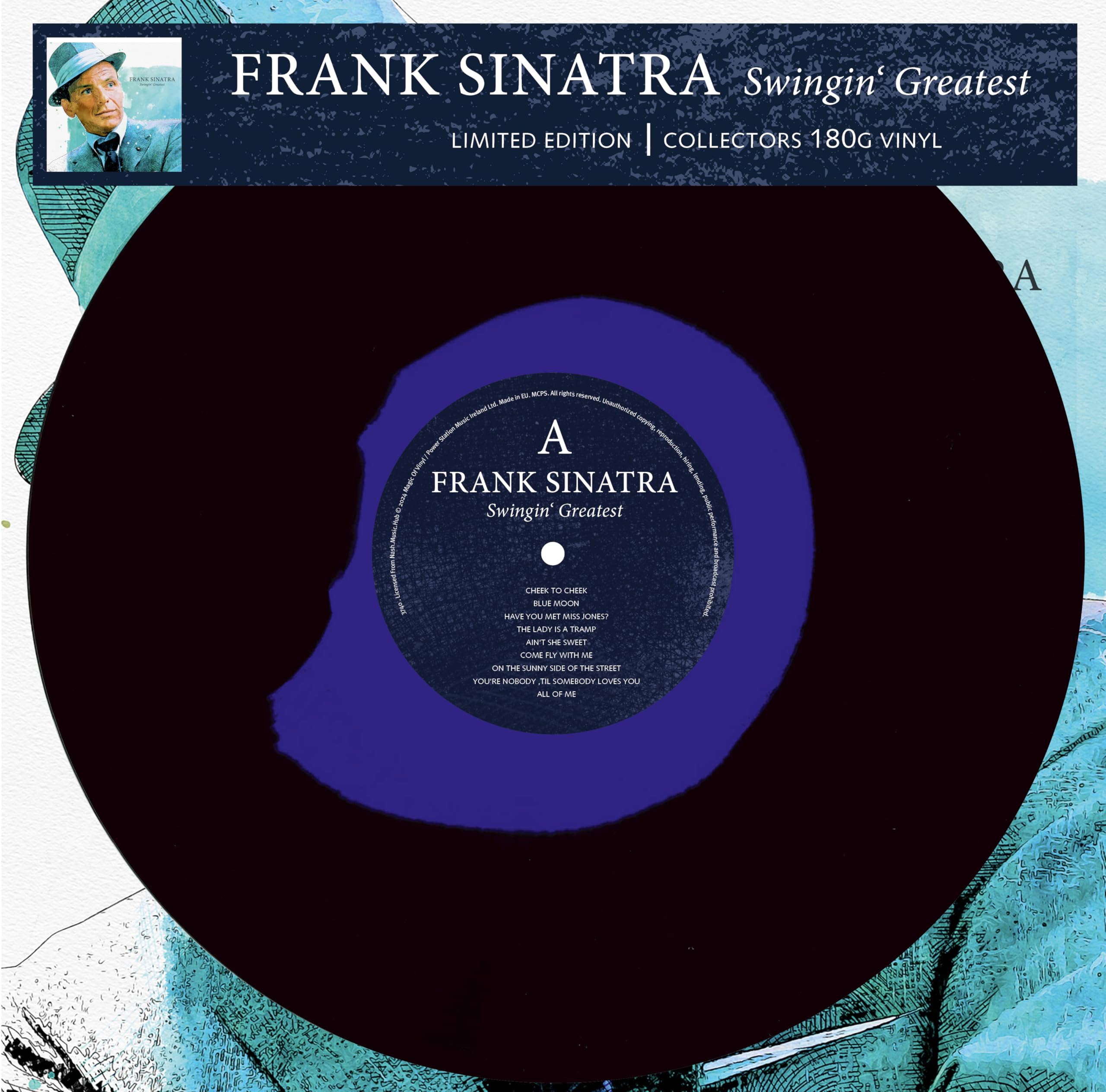 Frank Sinatra - Swingin’ Greatest - Limitiert r. Swirl
