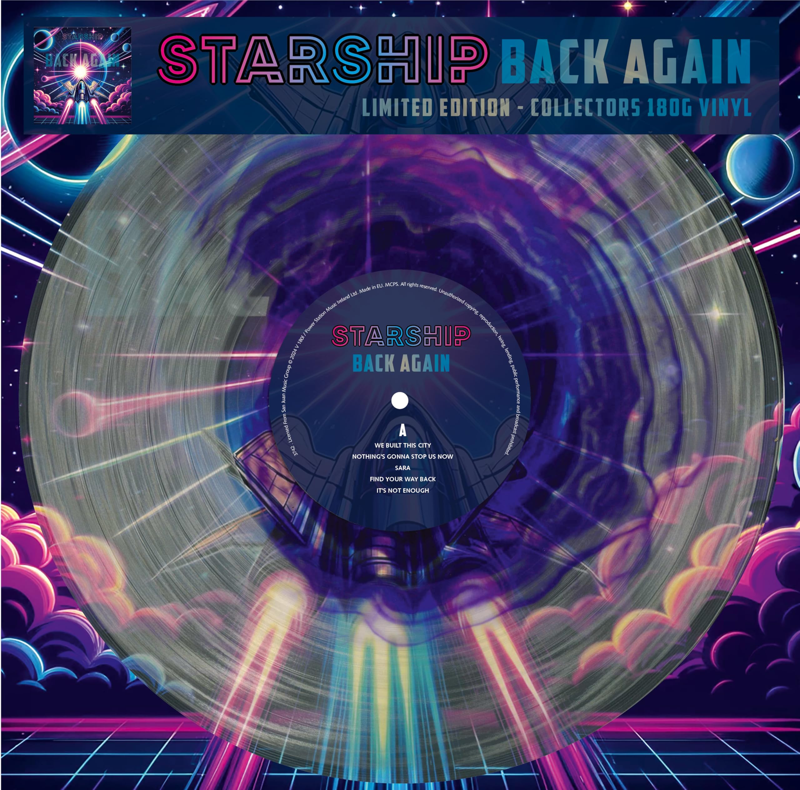 Starship - Back Again! Limitiert r. Swirl