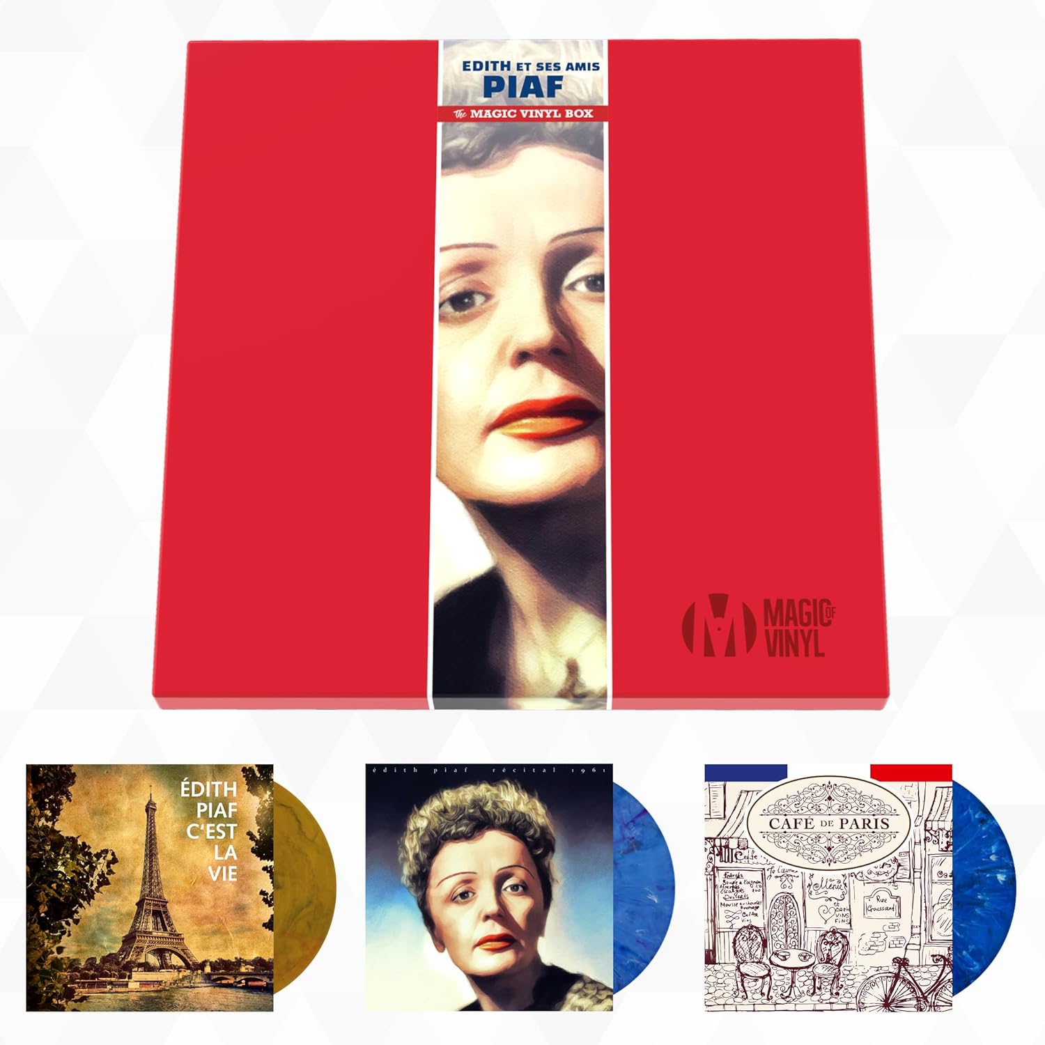 Edith Piaf et ses amis - Magic-V-Box schallplatten - einzigartig und limitiert - Top Geschenk!