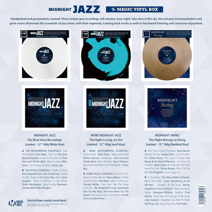 Midnight Jazz - Magic-V-Box schallplatten - einzigartig und limitiert - Top Geschenk!
